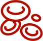 An icon of blood cells