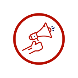 Icon of a megaphone