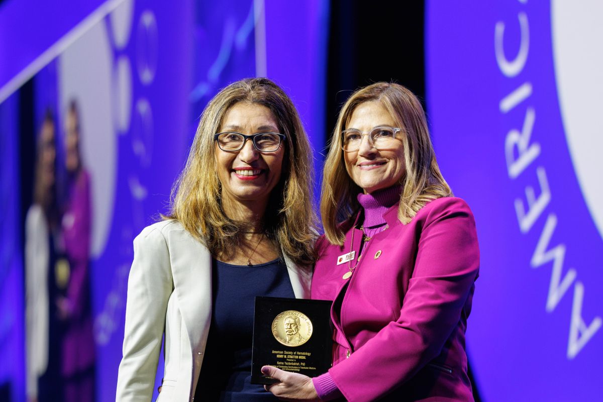 Dr. Karina Yazdanbakhsh Receives a Henry M. Stratton Medal