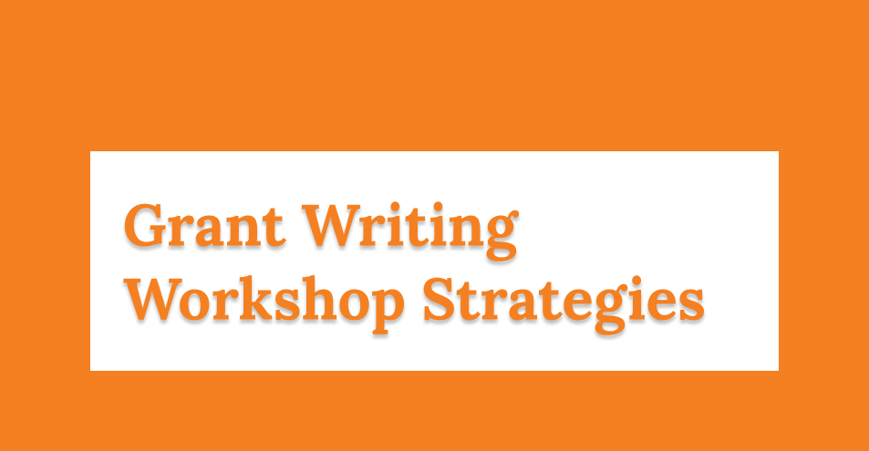 A graphic thumbnail for Grant writing Strategies