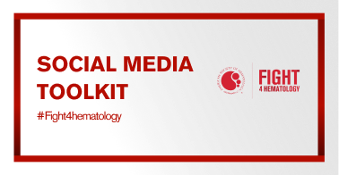 #Fight4Hematology Social Media Toolkit Banner (decorative)