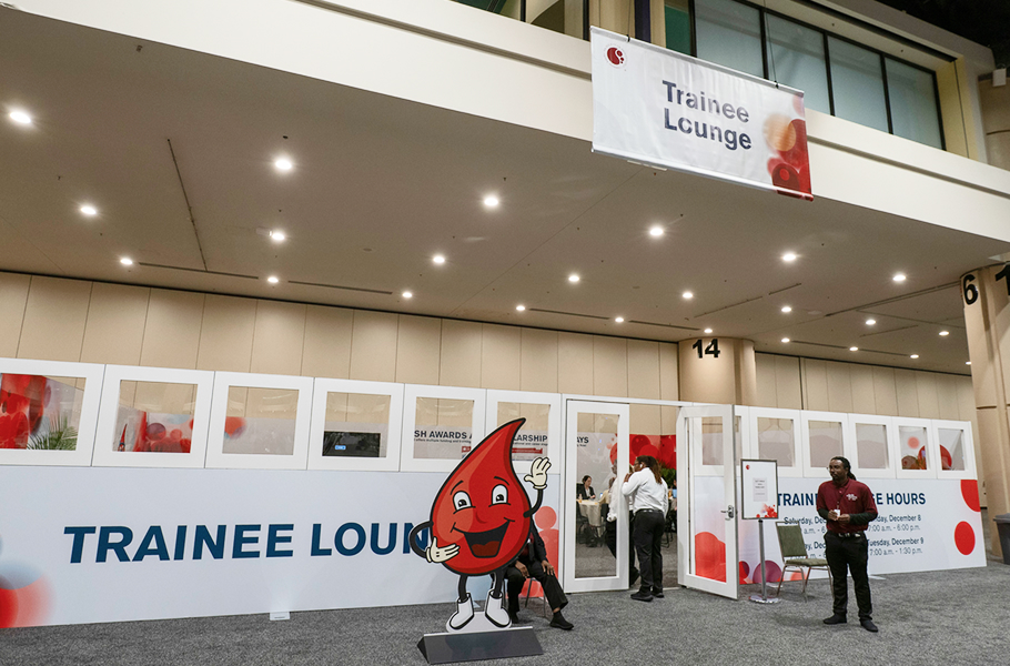 A photo of ASH Trainee Lounge - the outside view