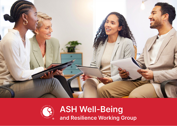 A  photo of a group of people in a formal setting having a discussion