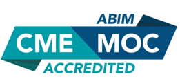 ABIM CME MOC Accredited Logo
